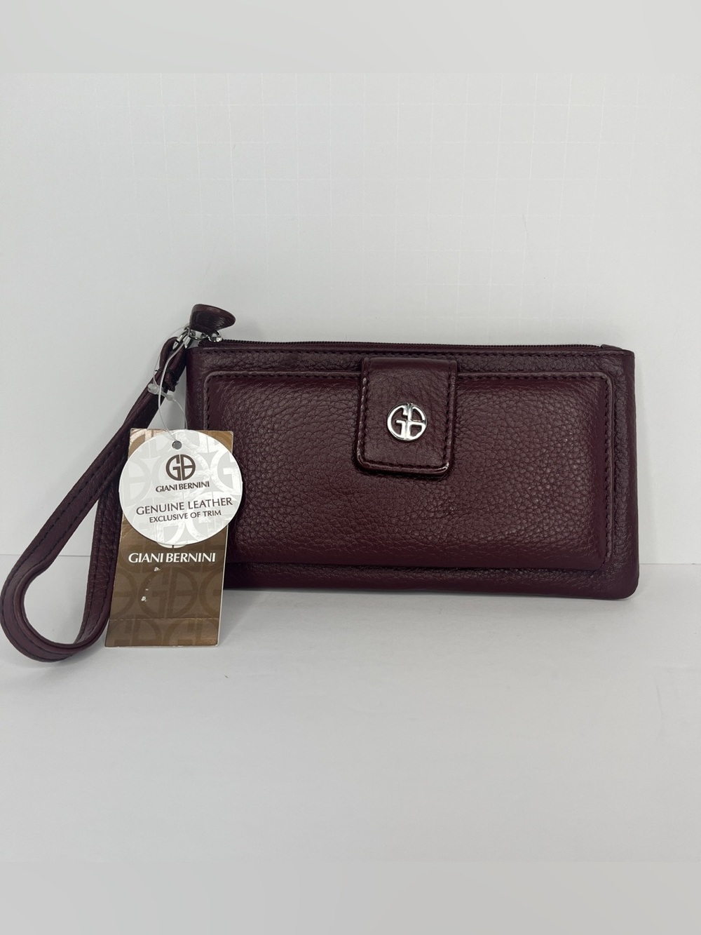 Giani Bernini Softy Grab & Go Leather Wristlet